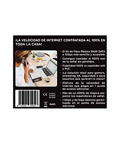 1649472141 866 ACTELSER Pack Teletrabajo Kit Single Snap Data 20 Metros