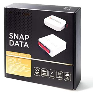 ACTELSER Kit Gold Snap Data de Fibra Optica Plástica (120 Metros)