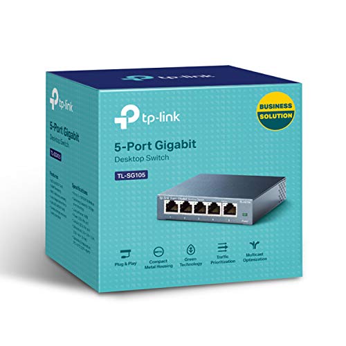 1649523676 591 TP Link TL SG105 Switch 5 Puertos 101001000 MBps Switch ethernet