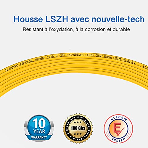 1649655685 815 Elfcam® Cable de fibra optica LCUPC a LCUPC OS2