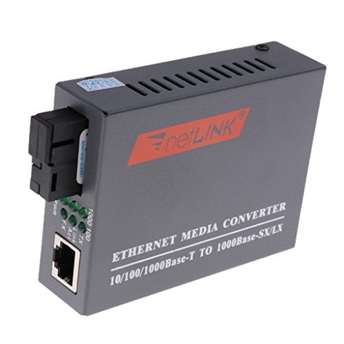 1649659840 26 Convertidor De Medios Ethernet 2x1000M Monomodo 25KM De Fibra optica