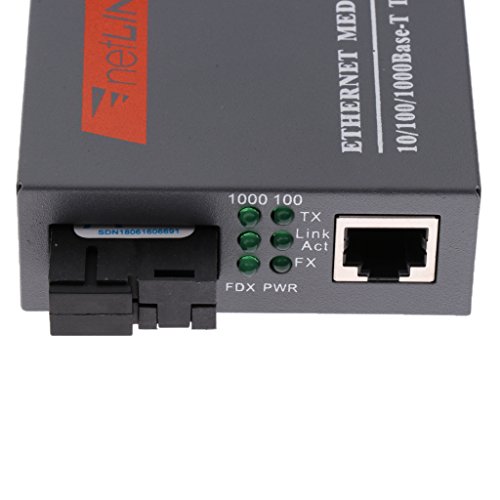 1649659840 577 Convertidor De Medios Ethernet 2x1000M Monomodo 25KM De Fibra optica