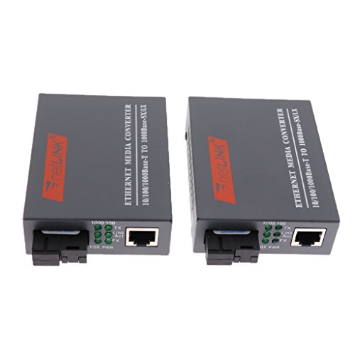 1649659840 89 Convertidor De Medios Ethernet 2x1000M Monomodo 25KM De Fibra optica