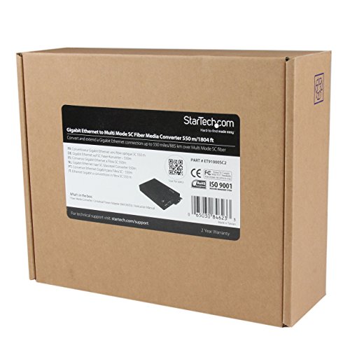 1649671902 441 StarTechcom ET90110ST2 Conversor de Medios Ethernet 10100 Mbps a