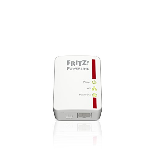 AVM Fritz!Powerline 510E Set International - Adaptador/Extensor de Red por línea Eléctrica, PLC, Compatible IEEE P1901, 500 Mbps, 1 Puerto LAN Fast Ethernet, Blanco 8 1649691948 918 AVM FritzPowerline 510E Set International AdaptadorExtensor de Red por