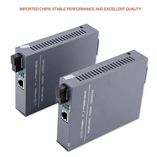 1649709109 105 2PCS Gigabit Fibre Media Converter 10100 1000M Transceptor optico