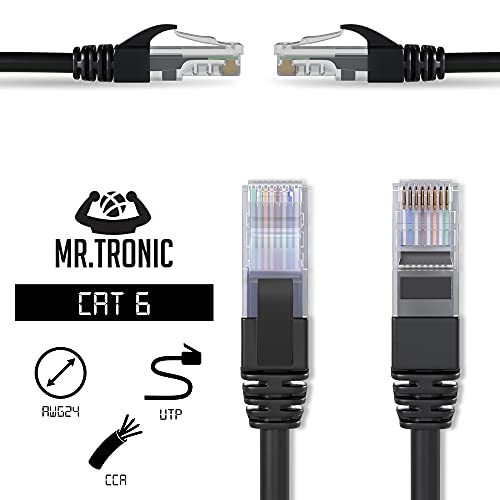 1649725230 101 Mr Tronic 30m Cable de Red Ethernet Trenzado CAT6