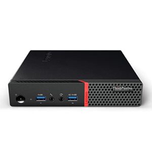 Lenovo ThinkCentre M900 Tiny Mini PC | Intel Core i7-6700T 2.8 Ghz | RAM 8 GB | SSD 240 GB | Display Port | Wifi | Windows 10 Pro (Reacondicionado)