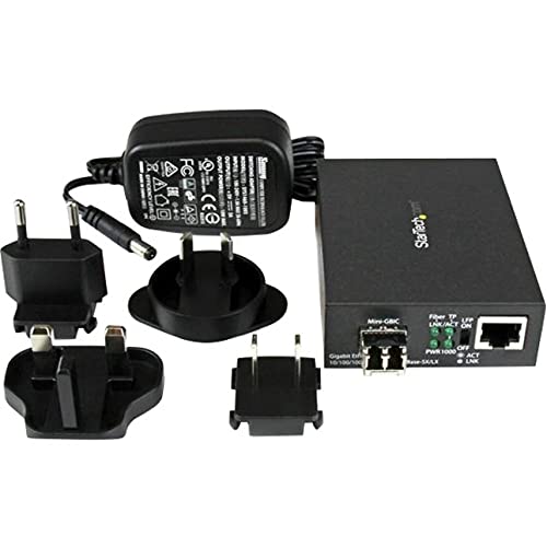 1649792429 13 StarTechcom Conversor Compacto de Medios Ethernet Gigabit a Fibra Multimodo