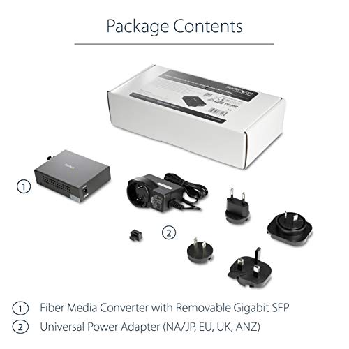 1649792429 203 StarTechcom Conversor Compacto de Medios Ethernet Gigabit a Fibra Multimodo