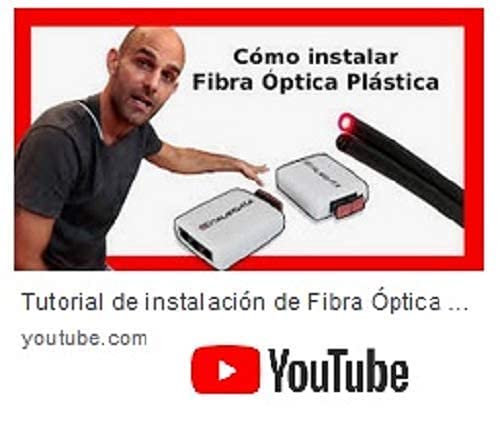 1650331875 383 ACTELSER Kit Duplex Lite de Fibra Optica Plastica Snap Data