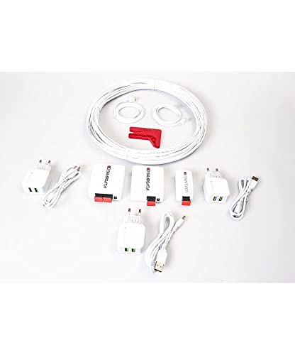 1650331875 466 ACTELSER Kit Duplex Lite de Fibra Optica Plastica Snap Data