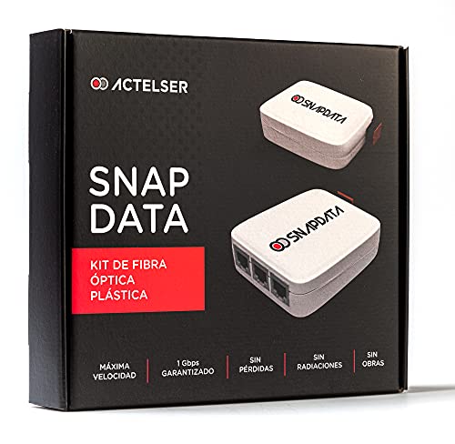 ACTELSER Kit Basico de Fibra Optica Plastica Snap Data 20