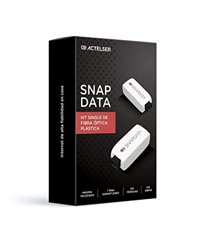 ACTELSER Pack Teletrabajo Kit Single Snap Data 20 Metros
