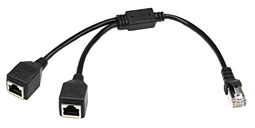 zdyCGTime 1 Cable de Red RJ45 Masculino a 2