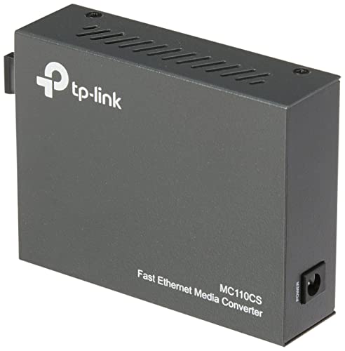 1649527863 95 TP Link MC110CS Convertidor e Medios para Fibra optica Gris