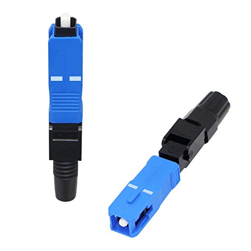 Honglei Conector rápido de Fibra SC/UPC (APC) -C Adaptador de Conector rápido de Fibra óptica para FTTH ODF CATV-10PCS 10 1649531513 771 Honglei Conector rapido de Fibra SCUPC APC C Adaptador de