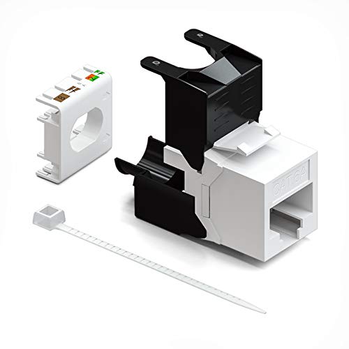 1649567031 768 deleyCON 4x CAT6a Jack Keystone Modulo RJ45 Conector RJ45