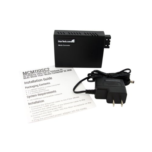1649619623 289 StarTech V931801 Conversor de Media Fibra de multimodo Ethernet