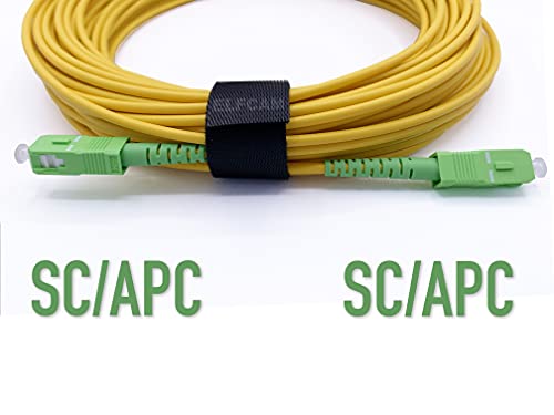 1649771133 16 Elfcam Fibra optica cable SCAPC a SCAPC monomodo simplex 9125