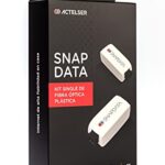ACTELSER Kit Single Snap Data de Fibra Optica Plastica (50 Metros)