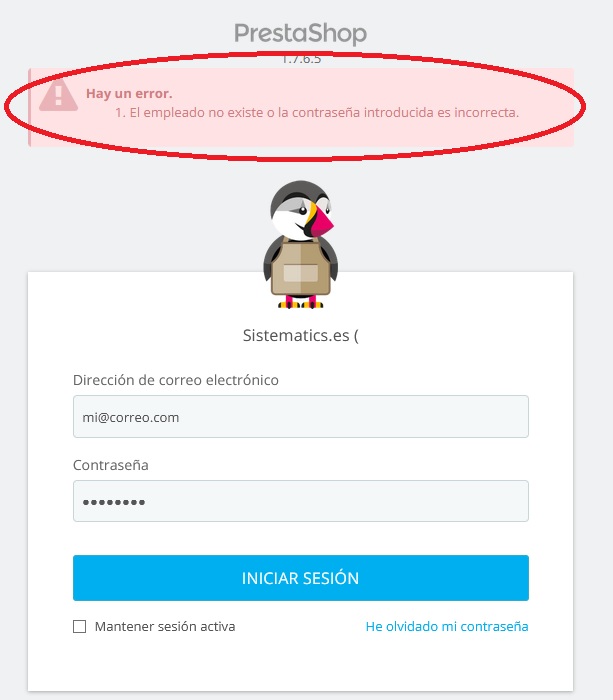Cambiar contraseña usuario Prestashop 1.7 desde la base de datos