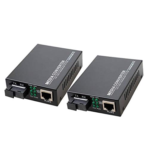 Convertidor de Medios Ethernet Gigabit Convertidor de Fibra Monomodo de