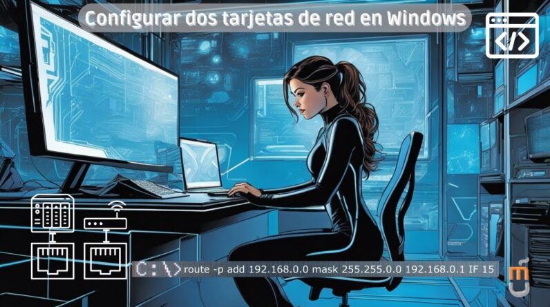 Configurar dos tarjetas de red en Windows