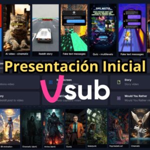 Crea Videos Sin Rostro con IA en Segundos 🎬🤖 | Presentación inicial
