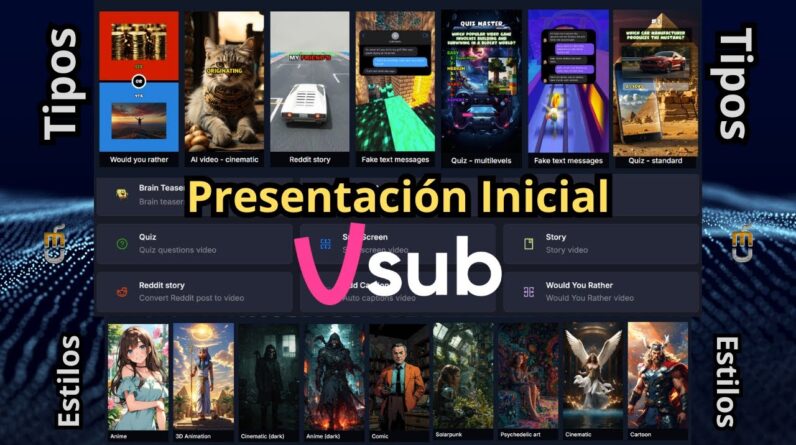 Crea Videos Sin Rostro con IA en Segundos 🎬🤖 | Presentación inicial