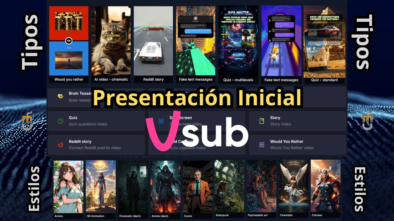Crea Videos Sin Rostro con IA en Segundos 🎬🤖 | Presentación inicial Crea Videos Sin Rostro con IA en Segundos 🎬🤖 | Presentación inicial